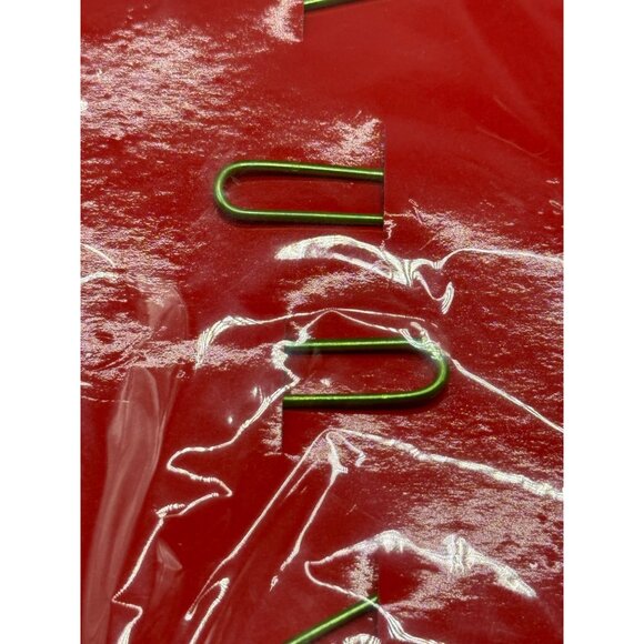 Green Succulent Novelty Paper Clips Set Of 4 READ NEW - Picture 4 of 6